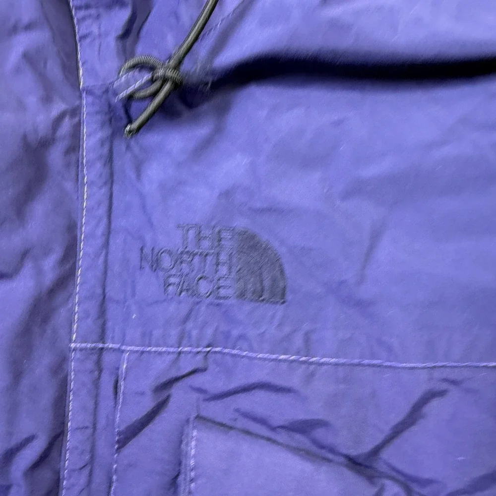 VTG 90s North Face Gore-Tex Cargo Winter Jacket Purple Made in USA Med Rare